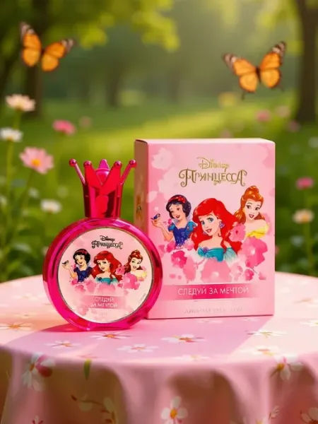 Disney Детские духи для девочки Дисней Следуй за мечтой