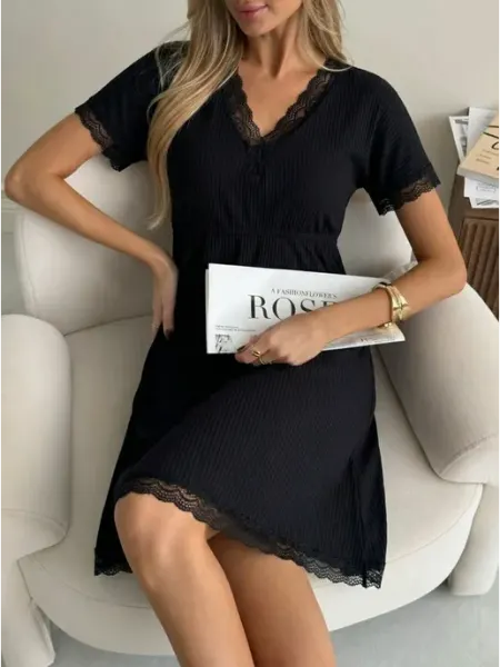 Domini Style Платье лапша халат больших размеров