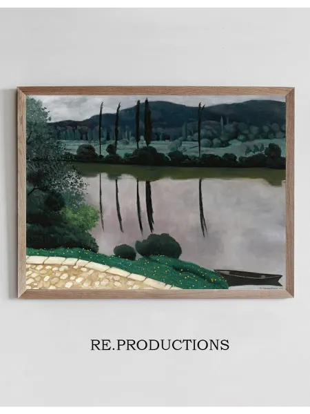 Re.productions Постер The Dordogne In Vitrac - Félix Vallotton