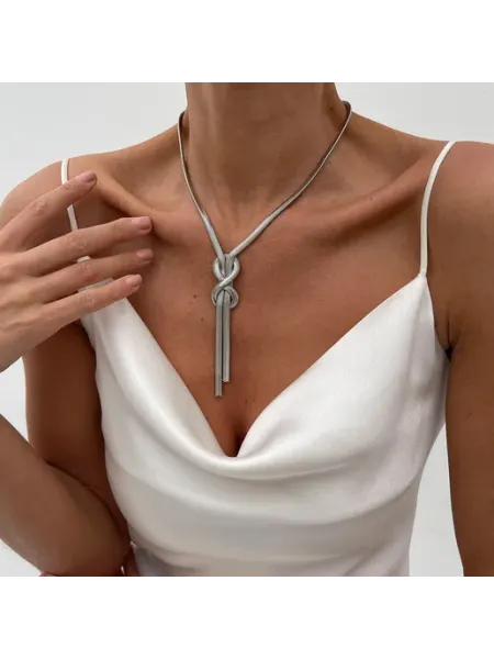 Dress_from_stress Колье галстук длинное на шею бижутерия