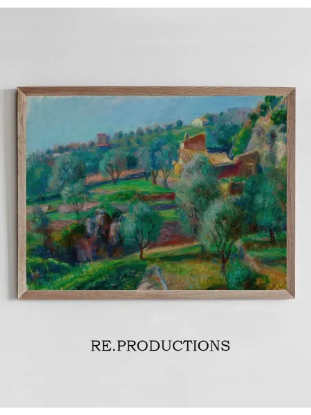 Re.productions Постер Jealousy Motif - Edvard Munch