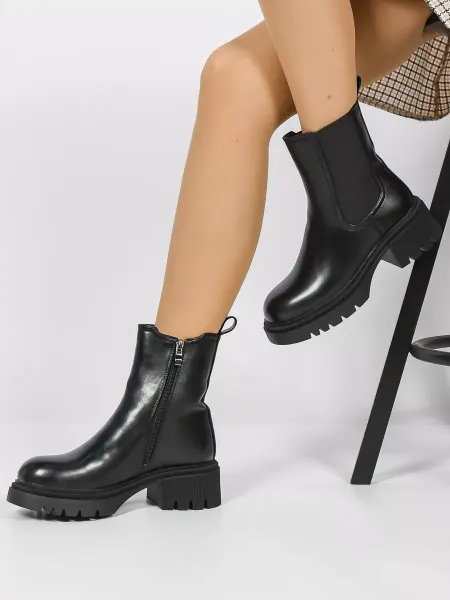 EGGA SHOES Ботинки кожаные зимние