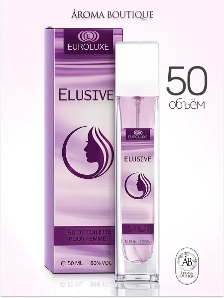 EUROLUXE Парфюм женский оригинал Unitop Elusive 50 мл