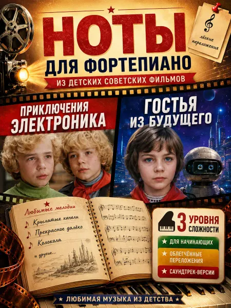 Издательский Дом Катанского Любимые мелодии детского кино СССР Ноты для фортепиано