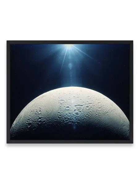 О! Мой Постер Постер, плакат, Космос Enceladus Сатурн