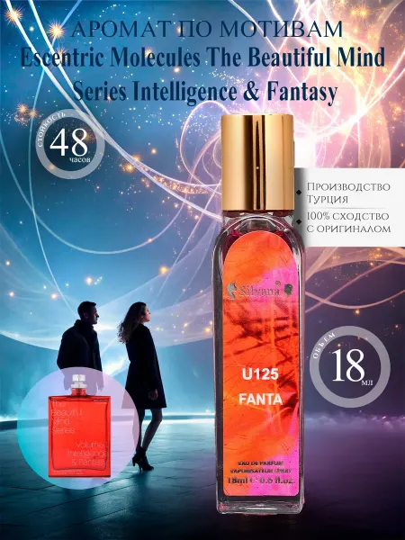 Silvana-parfume Духи по мотивам Escentric Molecules Intelligence&Fantasy