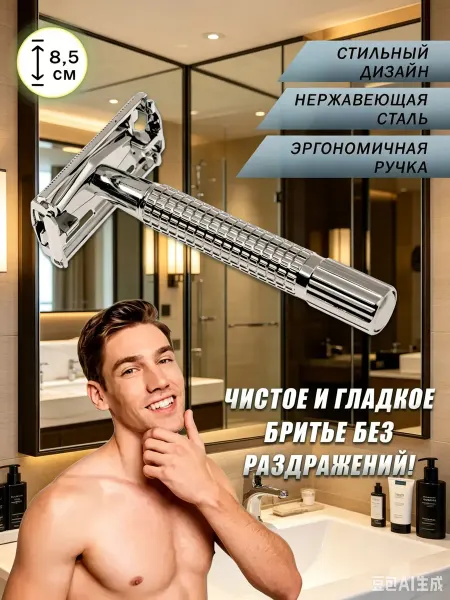 Evolux Т образная бритва для мужчин