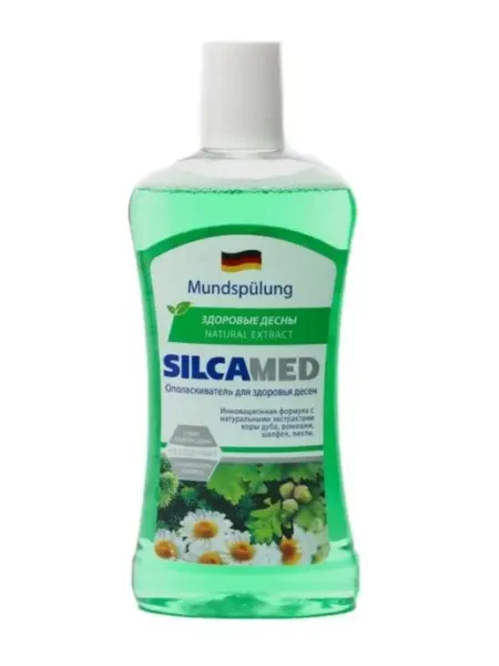 SILCAMED Ополаскиватель для полости рта Natural Extract, 500 мл