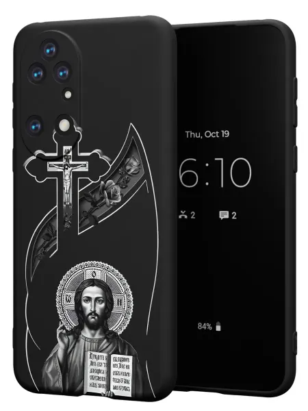 FACTORIA Чехол на Huawei P50 с православным принтом