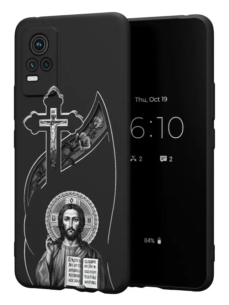FACTORIA Чехол на Vivo V21E с православным принтом