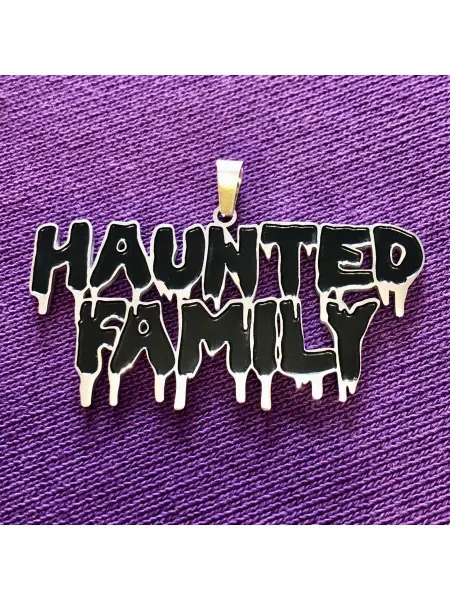 Poppy Luv Jewelry Подвеска Kizaru Haunted Family Black