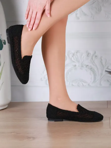 Liya Groff Fashion Балетки сетка большие размеры