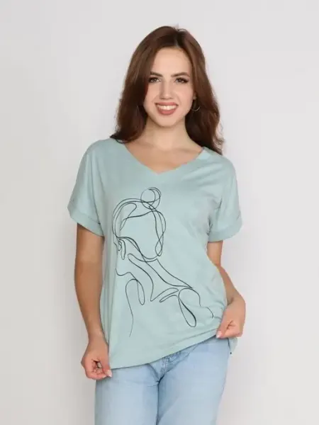 Fashion Margo Футболка летняя большие размеры