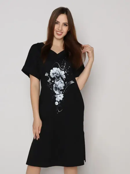 Fashion Margo Платье футболка летнее