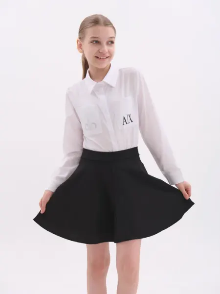Mon fashion Юбка школьная на резинке