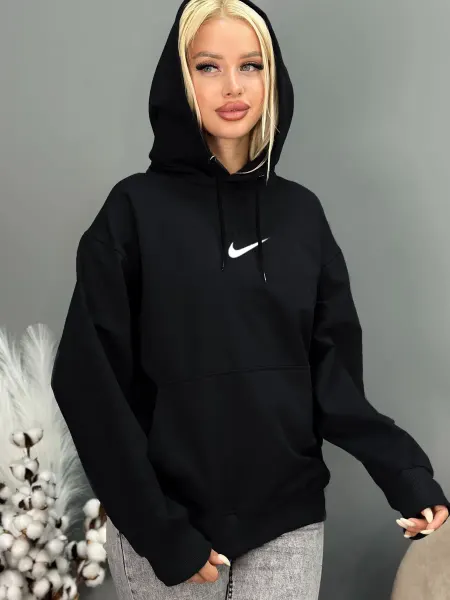 Rosily Fashion Толстовка без начеса с капюшоном