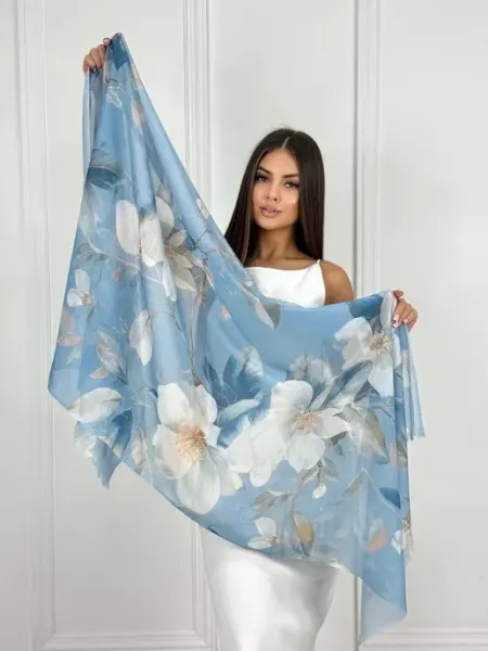 HS FASHION Шарф палантин бамбук