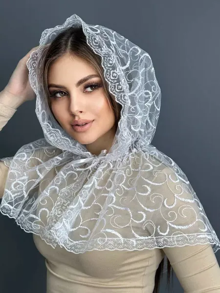 BT Fashions Платок на голову в церковь для храма
