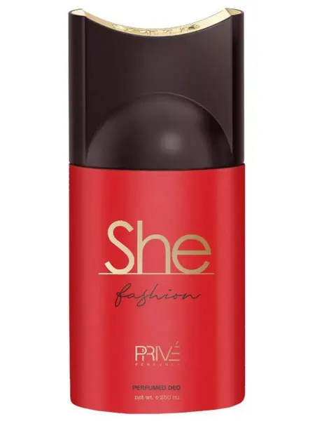 PRIVE Парфюмированный дезодорант спрей She Fassion