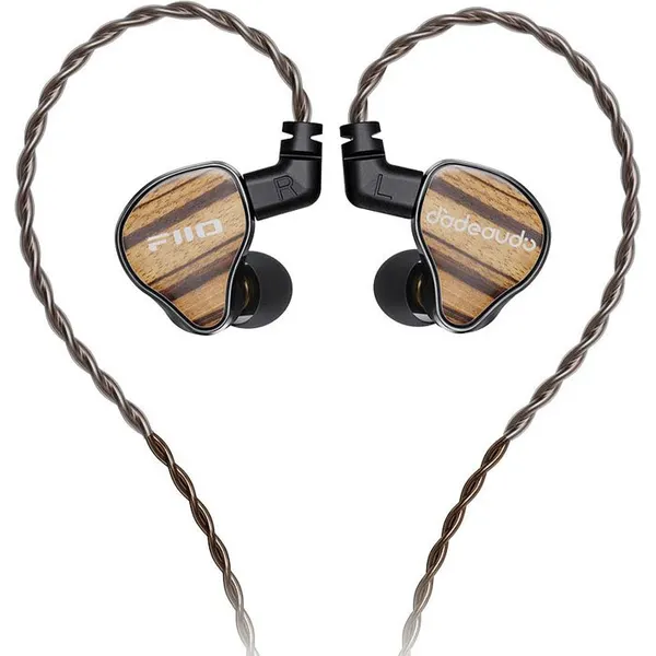 Наушники вкладыши FiiO JH13 Transparent black черные