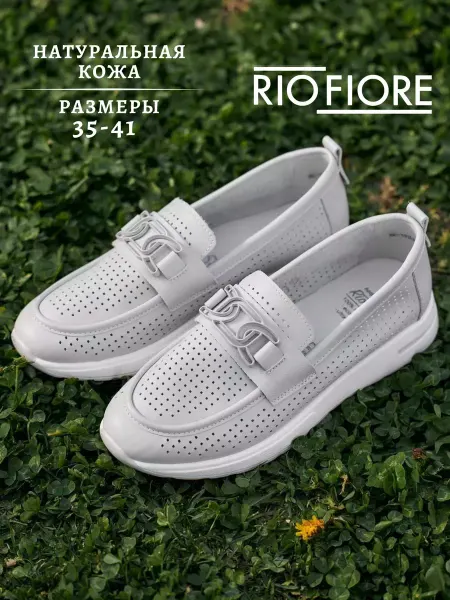 Rio Fiore Мокасины летние натуральная кожа дышащие