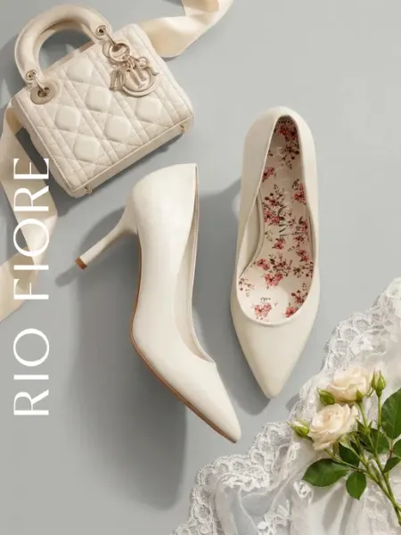 Rio Fiore Туфли на каблуке шпильке свадебные