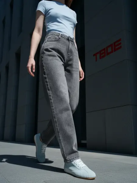 ТВОЕ Джинсы Mom fit с завышенной талией