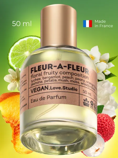 VEGAN.Love.Studio Духи женские веган Цветочно фруктовые Парфюмерная вода Fleur…
