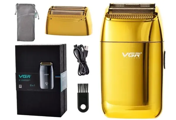 Электробритва шейвер VGR Professional V-399 Voyager foil shaver золотой
