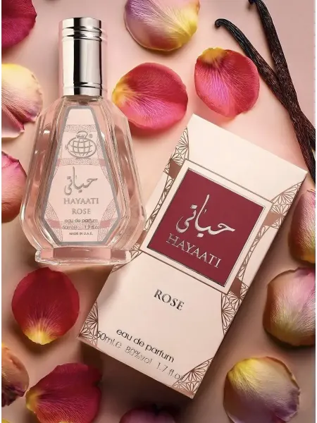Fragrance World Парфюмерная вода Hayaati Rose, арабские духи 50 мл