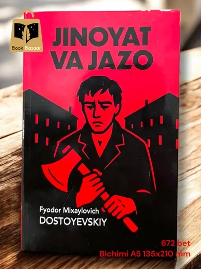 Жиноят ва Жазо, Фёдор Достоевский, самый сильный психологический роман мировой литературы