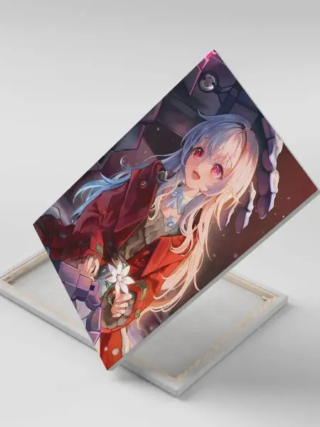 Каждому своё Game Картина Холст Хонкай Аниме Девушка Игровой Арт