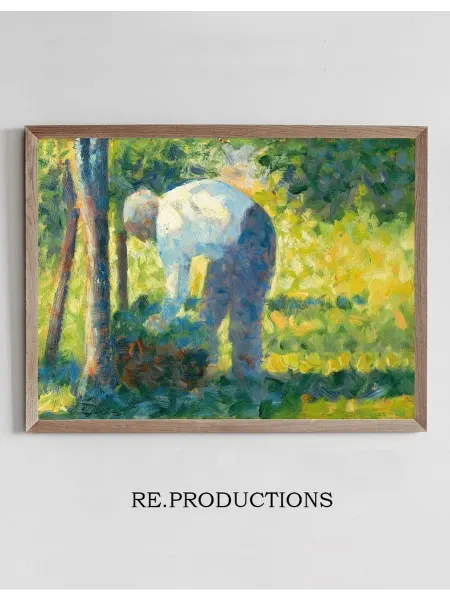Re.productions Постер The Gardener - Georges Seurat