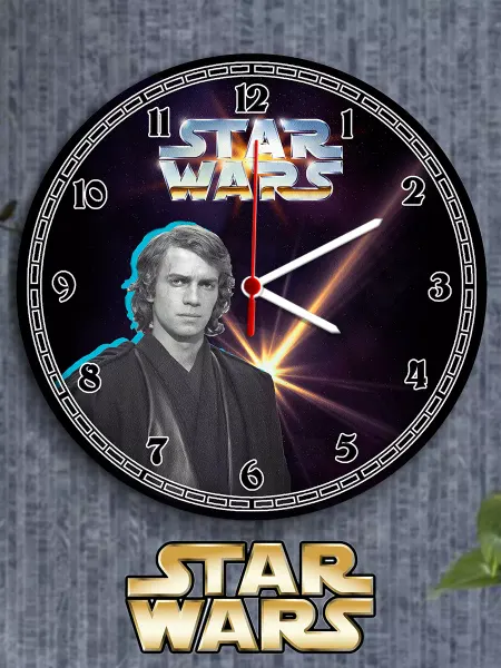 Hilari geek Часы настенные звездные воины