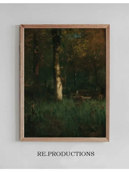 Re.productions Постер The Home of the Heron - George Inness