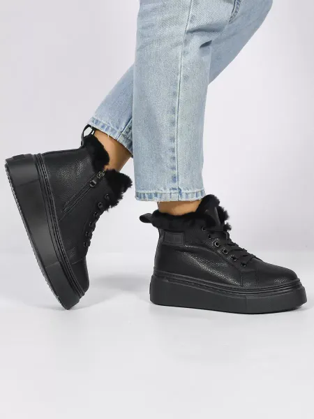 Geronea Shoes Ботинки зимние челси натуральная кожа