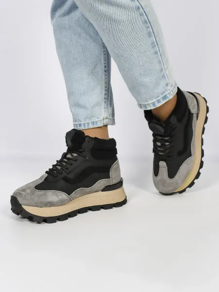Geronea Shoes Кроссовки зимние с мехом на подошве