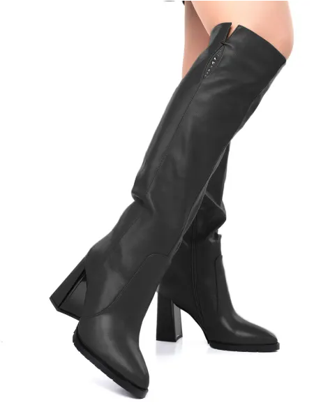 GGI-Shoes Сапоги на каблуке евро зима