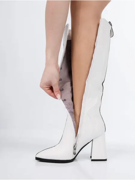 GGI-Shoes Сапоги евро зима с толстым каблуком