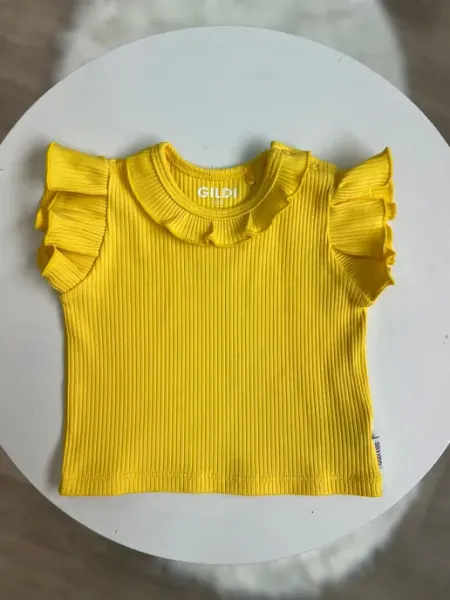 GILDI KIDS Футболка для новорожденных в рубчик