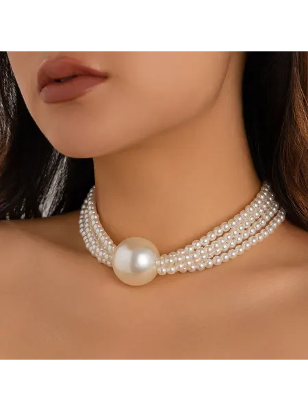 Goods with love Многослойный чокер на шею колье цепочка