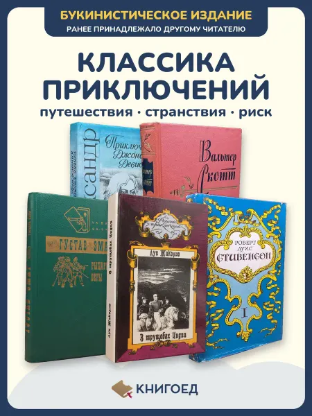Книгоед Приключения книги Дюма Скотт путешествия классика романы