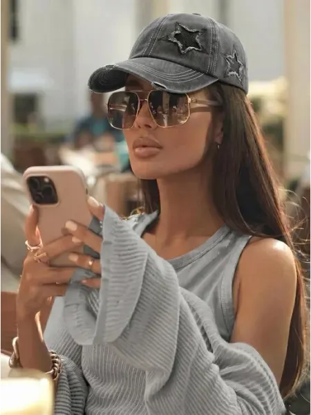 Urban Hat Кепка варенка летняя джинсовая y2k повседневная