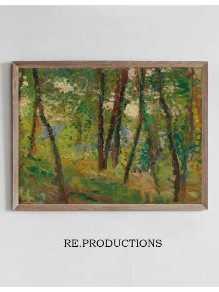 Re.productions Постер Sous-Bois - Henri Martin