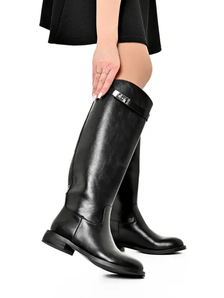 Hit Shoes сапоги женские трубы зима