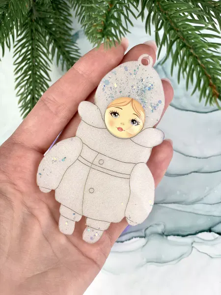 Love Hobby Smola Молд новогодний Малышка в шапочке