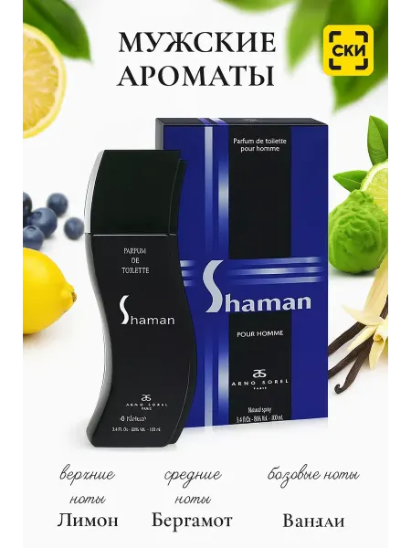ПАРФЮМЕРИЯ Духи мужские Shaman Pour Homme 100 мл