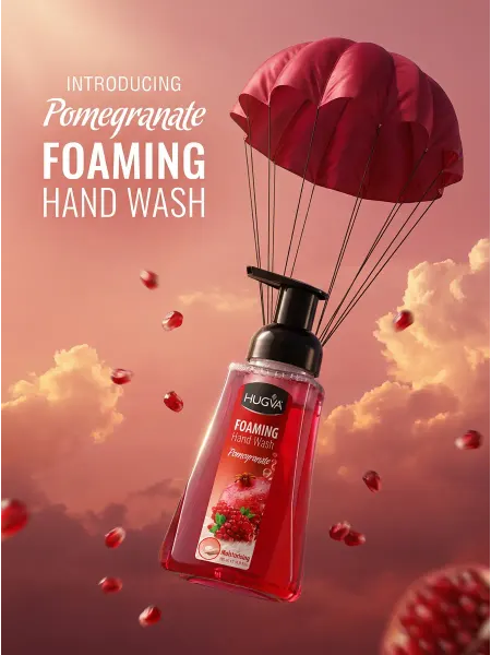 Парфюмированное мыло-пенка для рук Hugva Pomegranate 500 мл