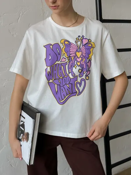 HYPEWEAR Футболка подростковая для девочек с принтом