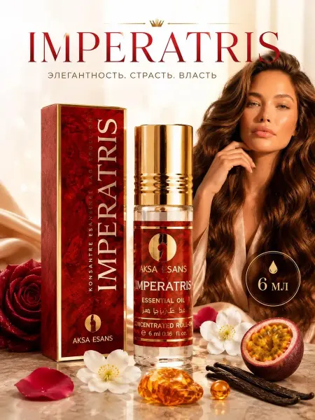 Масляные духи женские IMPERATRIS Роликовые 6мл